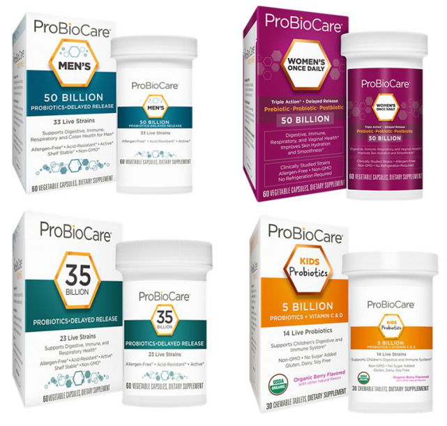 ProBioCare系列的新配方